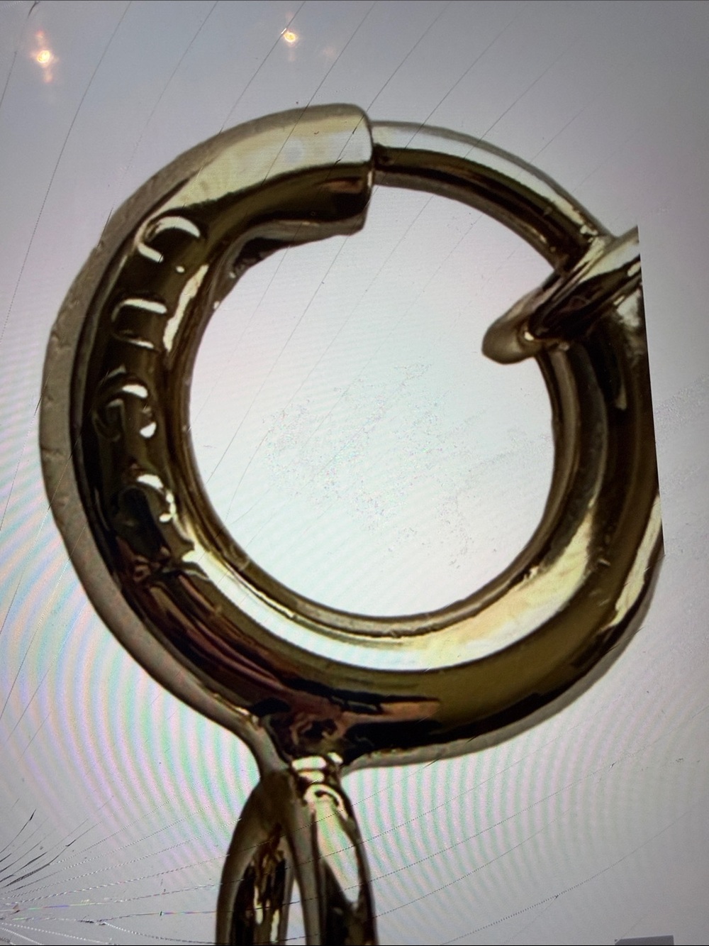 Gucci Enamel Owl CHARM ONLY in White, Lime Green & Sky Blue. Keychain EUC - Picture 13 of 16